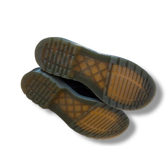 Dr. Martens 1460 Women's US 7 Black Shiny Patent Leather 8-Eye Combat Boots - Picture 10 of 11